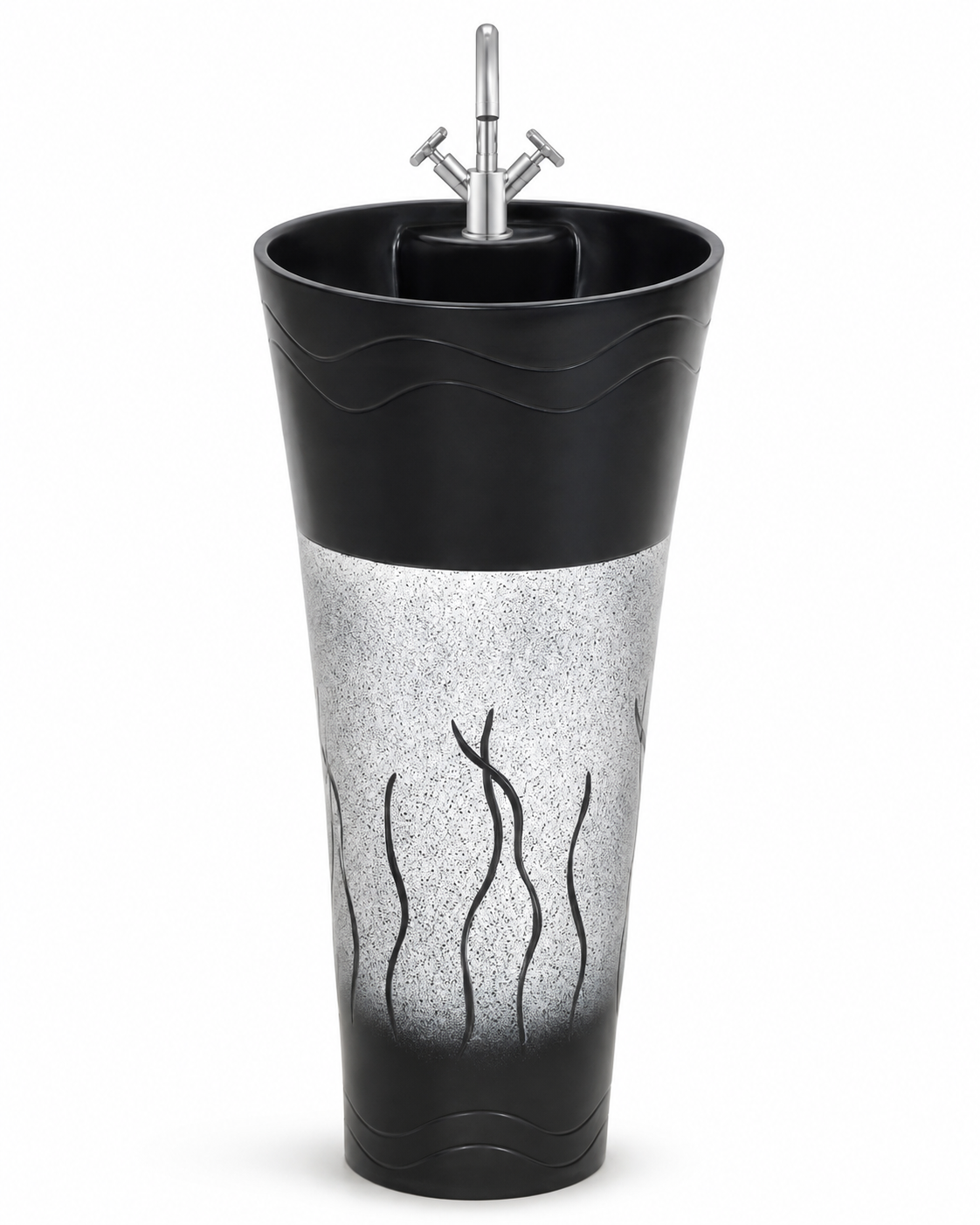 ARTICKK Model 505 Glass One Piece Basin