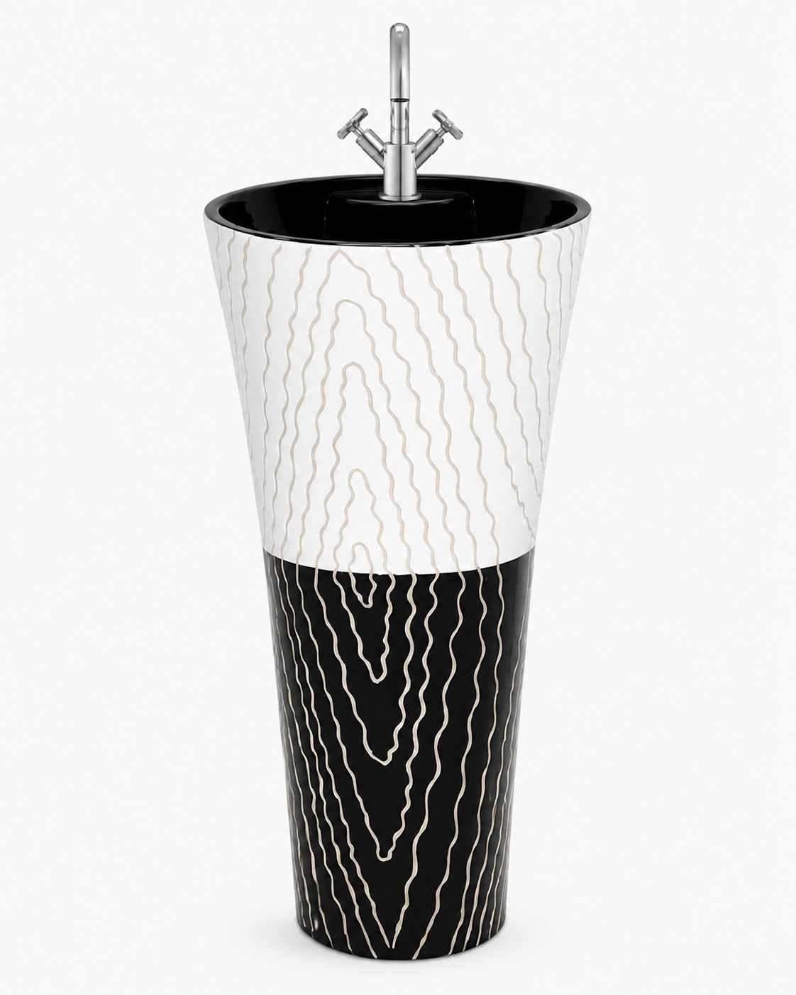 ARTICKK Model 507 Glass One Piece Basin