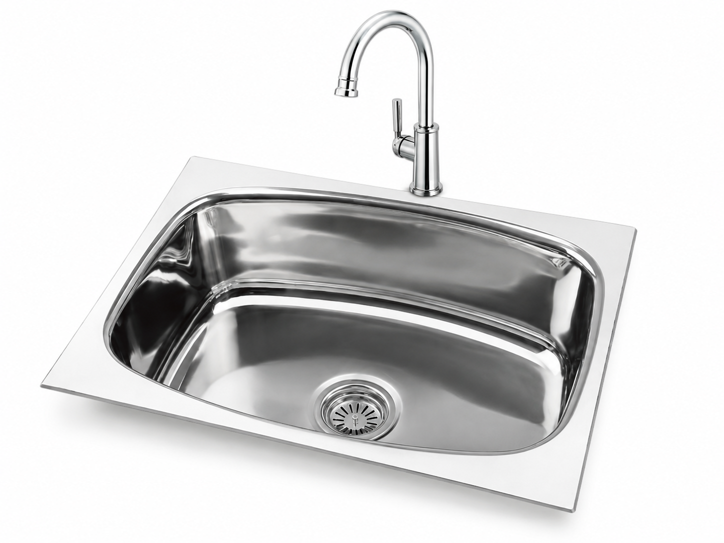 ARTICKK TX-602 steel kitchen sink lifestyle
